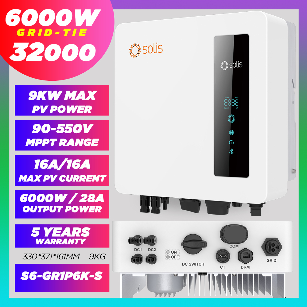 Solar Inverter Solis On Grid Tied Solar Inverter - 3000Watts | Shopee ...