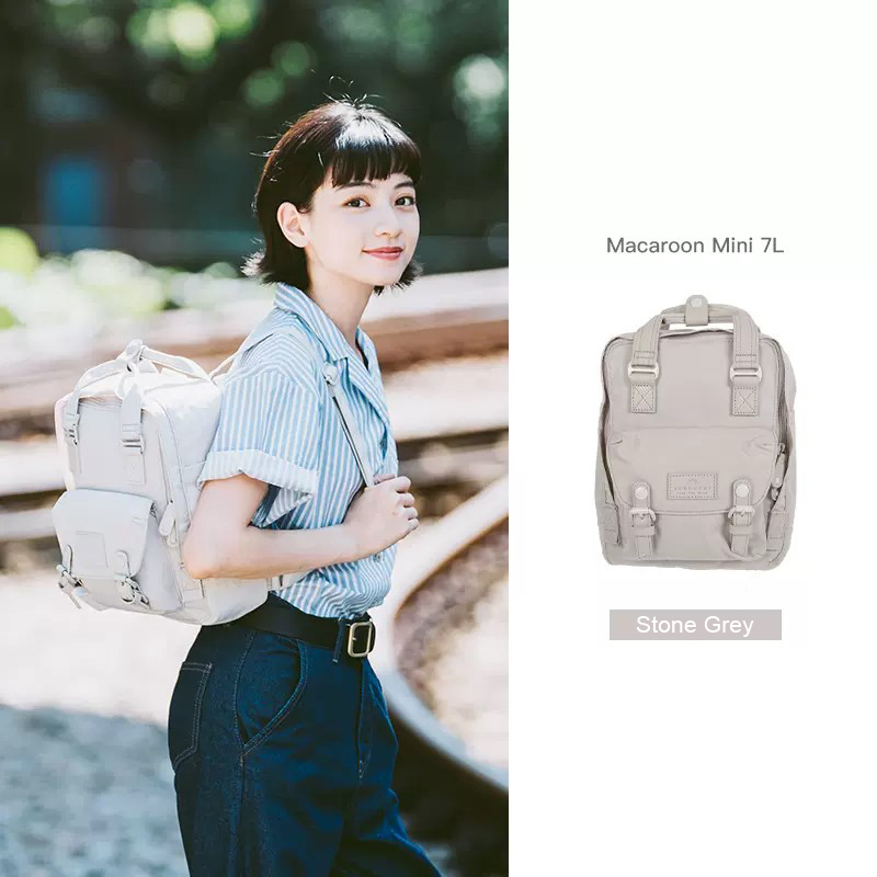 Doughnut Backpack Women LIghthouse Series Mini School Bagpack for Woman