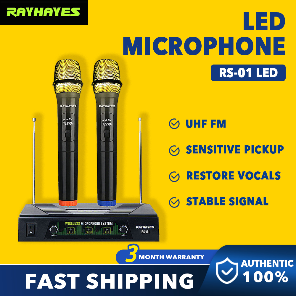 wireless microphone original RAYHAYES RS01 professional uhf wireless