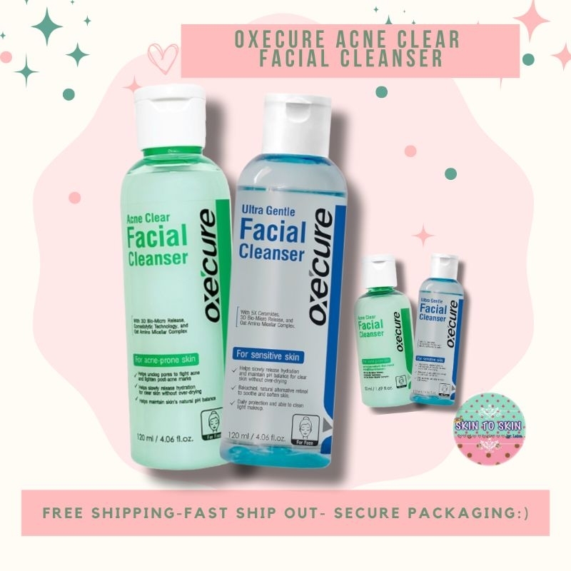 Acne Clear Facial Cleanser – Oxecure Philippines