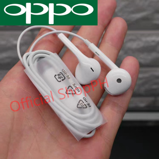 Original OPPO Handsfree Branded High Quality Super Bass Handsfree /  Earphones 3.5mm With Mic For Android Mobile & IPhone 