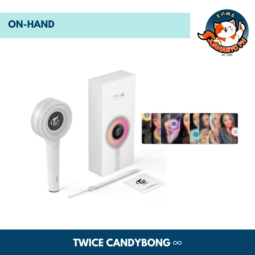[ONHAND] TWICE CANDY BONG CANDYBONG INFINITY ∞ WITH WITHMUU PC SET OR