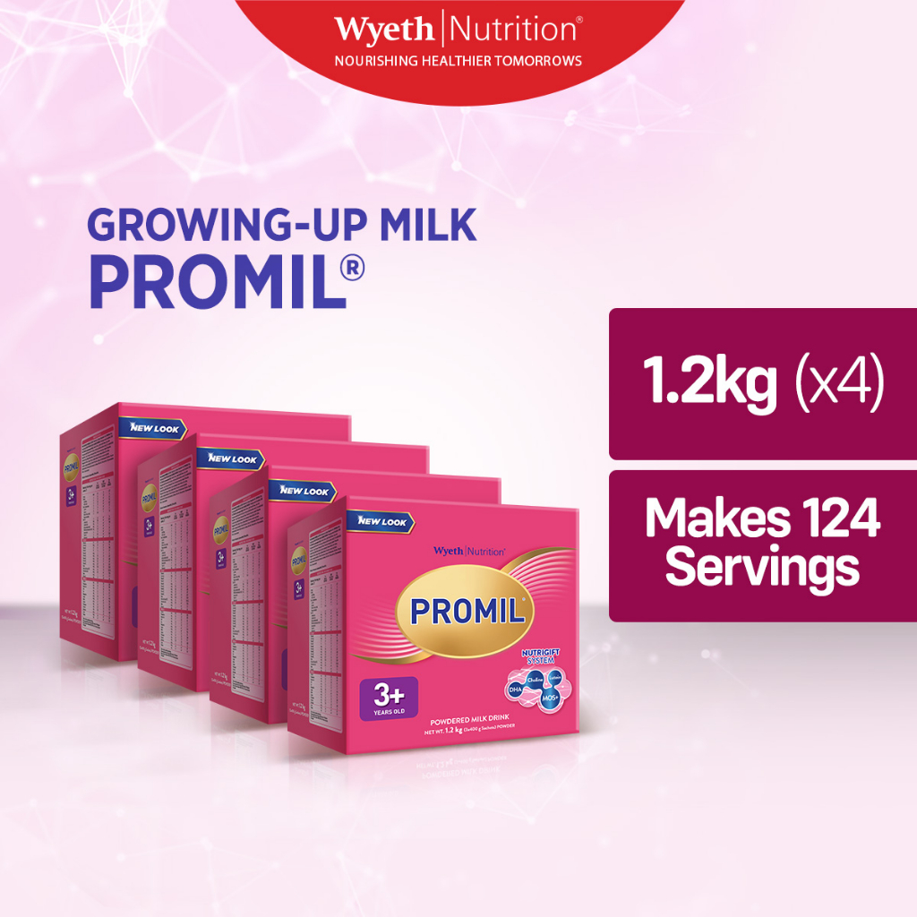 PROMIL FOUR Powdered Milk Drink for Pre-Schoolers 3 to 5 Years Old 4 ...