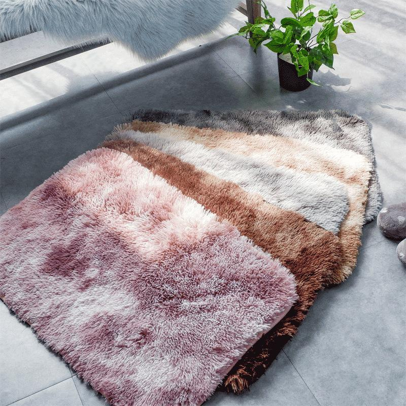 60*40cm/80*50cm Deluxe Soft Faux Sheepskin Shaggy Floor Rugs Door Mat