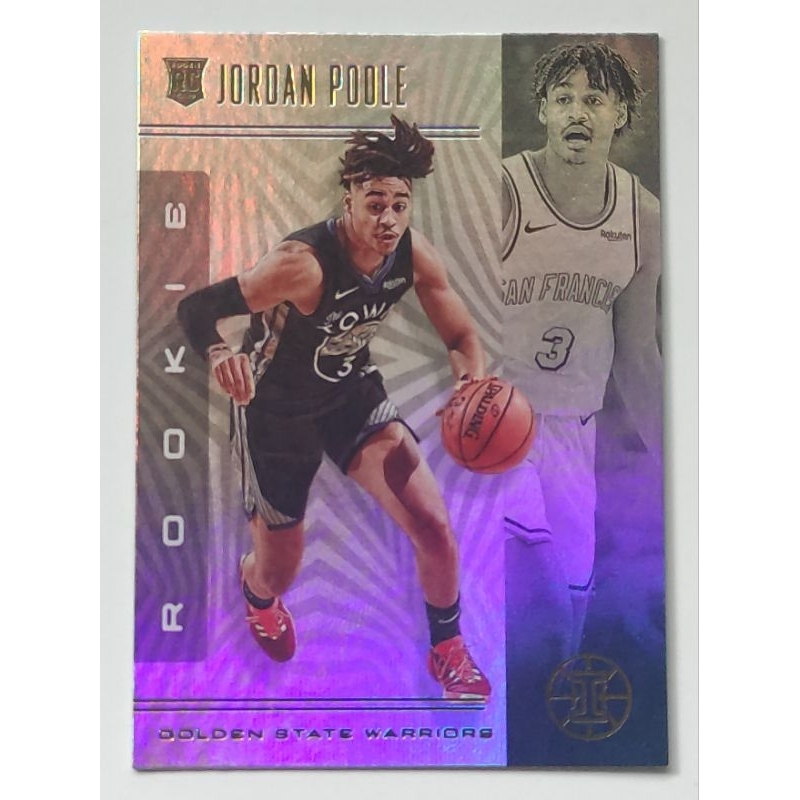 Jordan Poole Illusions Rc Nba Rookie Card 