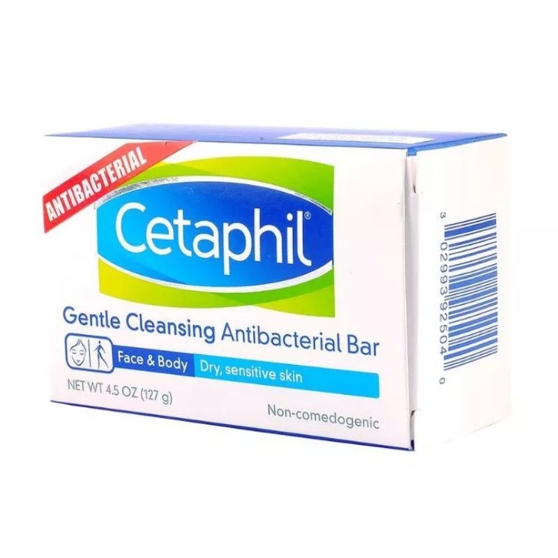 Cetaphil Antibacterial Bar 127g. (Gentle Cleansing) | Shopee Philippines