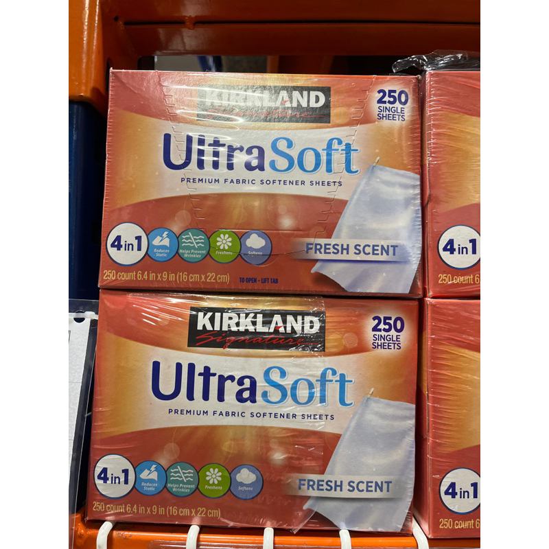 Kirkland Signature Ultra Soft Fabric Softener Sheets Shopee Philippines