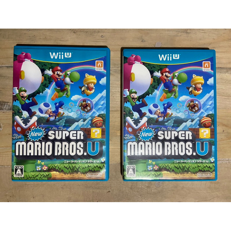 WiiU Super Mario Bros. U Japanese Version Shopee Philippines