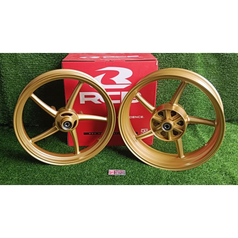 RCB 5SPOKES MAGS (300 ×17 FRONT/500 ×17 REAR) R3/R25 | Shopee Philippines