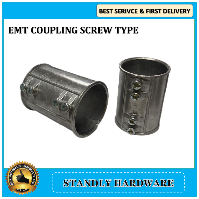 EMT COUPLING SCREW TYPE (1/2" / 3/4" / 1") Shopee Philippines