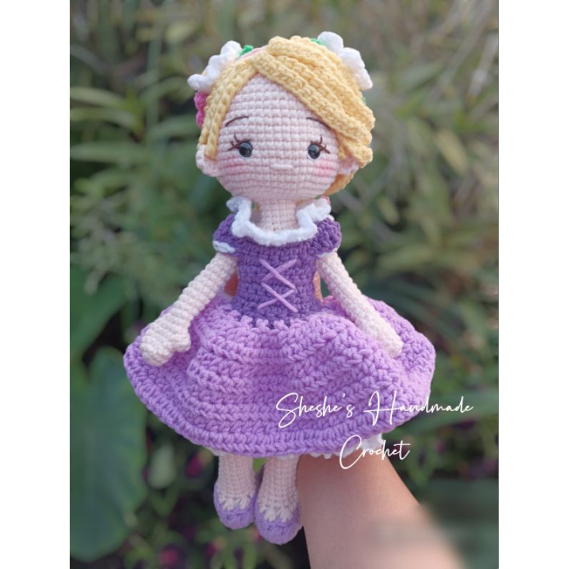 rapunzel amigurumi free pattern