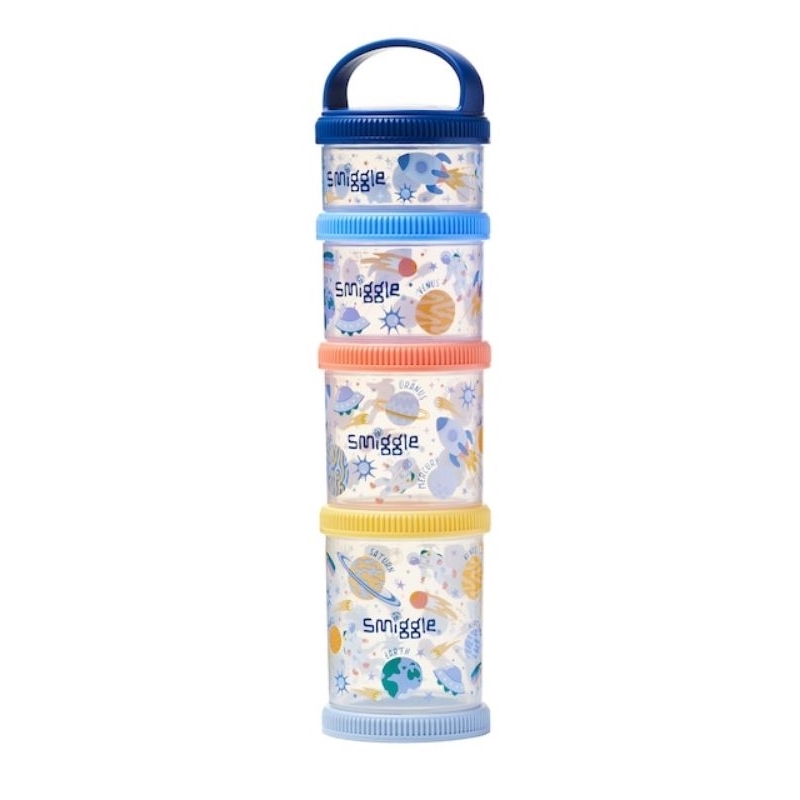 Smiggle snack stack container x4 sky hi collection Shopee Philippines