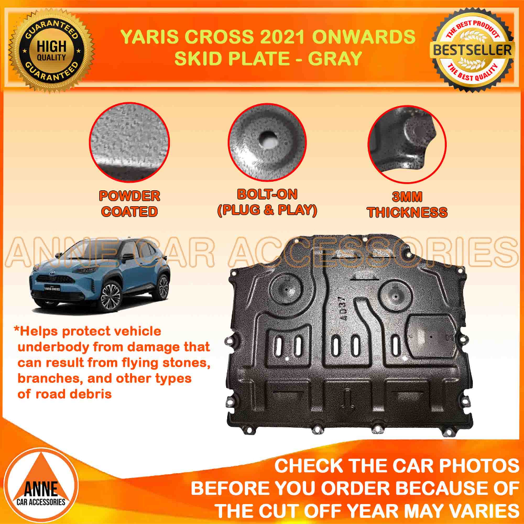 Car Skid Plate for Toyota Innova Zenix 2023 ON / Yaris Cross 2021 ON