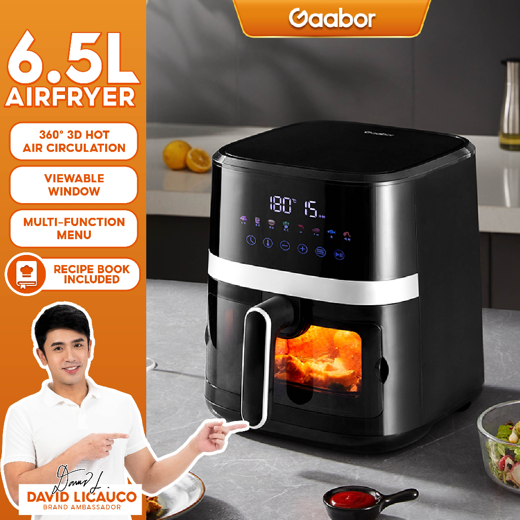 Gaabor Digital Display Air Fryer 6.5L | Shopee Philippines