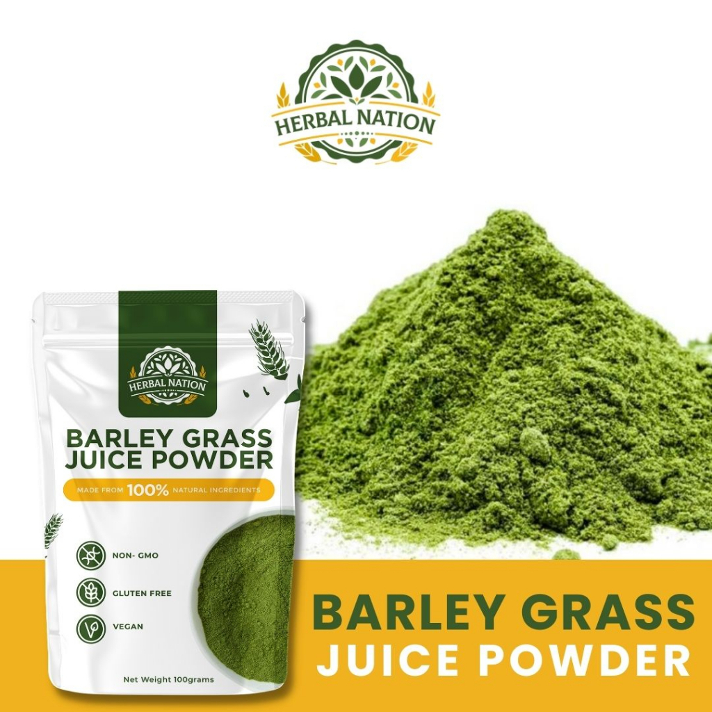 Barley Grass Juice Powder 100 Organic (30 servings) Certified PURE
