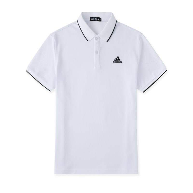 Adidas white shop polo shirt