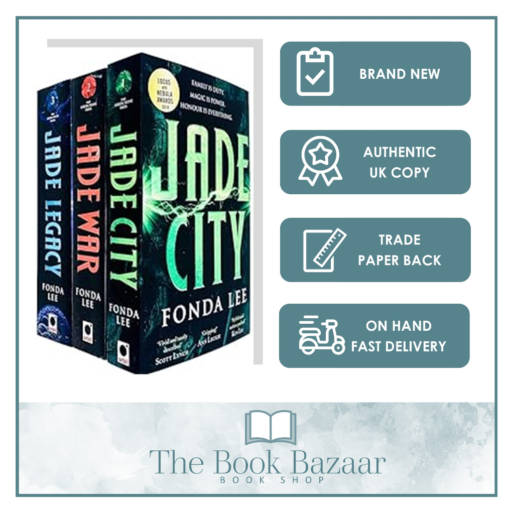 The Green Bone Saga Series By Fonda Lee (UKPaperback) [BRAND NEW] Jade