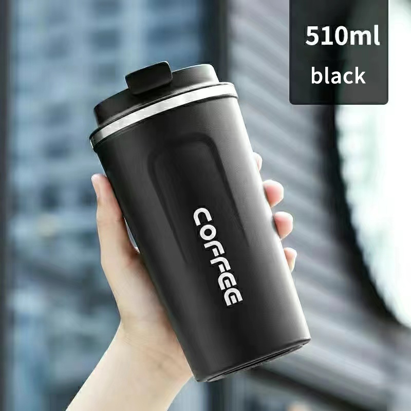 380ml 510ml Travel Mug Stainless Steel Coffee Mug With Leakproof Lid