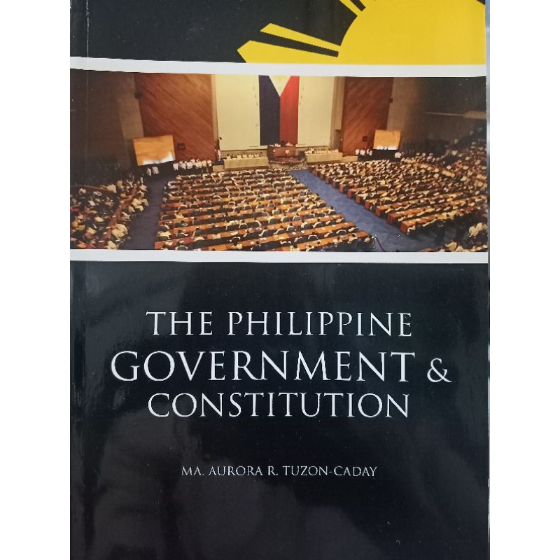 THE PHILIPPINE GOVERNMENT & CONSTITUTION | Shopee Philippines