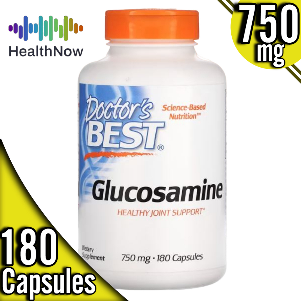 Doctors Best Glucosamine Sulfate 750 mg 180 Capsules Shopee Philippines