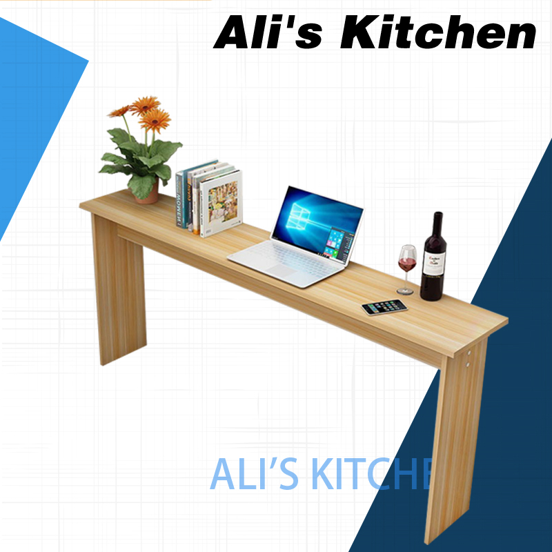 Simple long table by the wall bedroom ultra narrow table computer desk