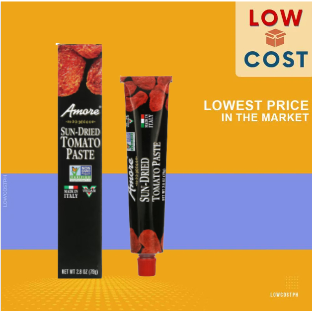 Lowcostph Amore, SunDried Tomato Paste , 2.8 oz (79 g) Shopee