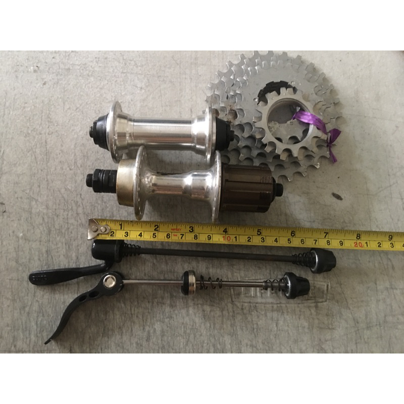 Sold as Set Vintage Classic Shimano Alivio Hub Hubs Thread Cogs and Skewers 7 speed Shopee Philippines