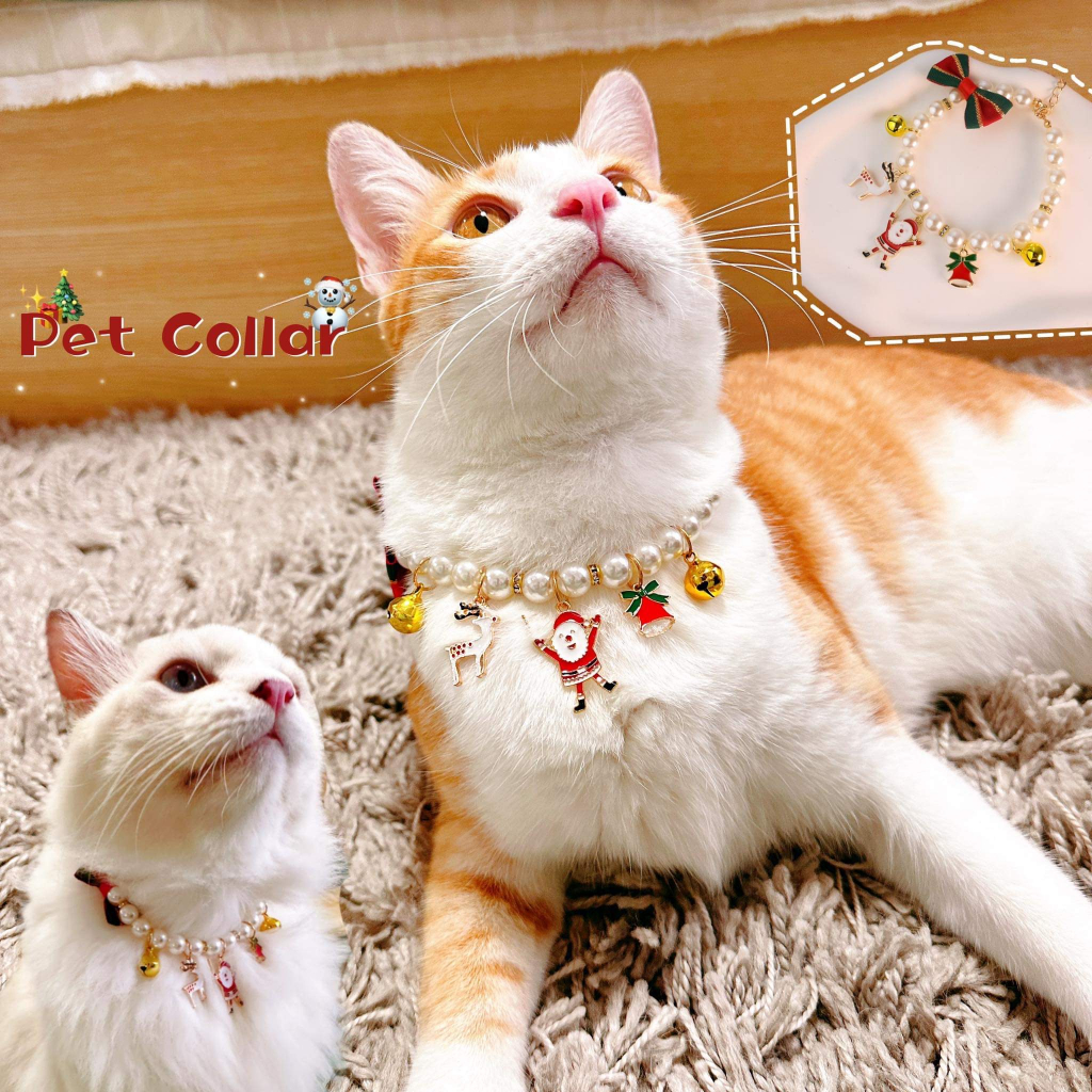 Pet Wedding Jewelry Pet Collars Sweet Bow Collar Necklace Pearl Dogs cats Chain Princess Fashion