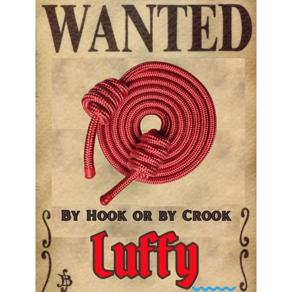 Keep Flowing Rope Flow - LUFFY: One Piece Series Ropes | Shopee Philippines