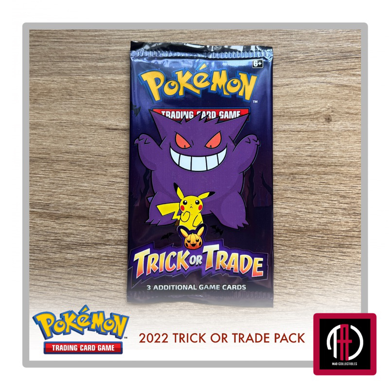 Pokemon TCG Sealed Product Halloween 2022 Trick or Trade BOOster Pack