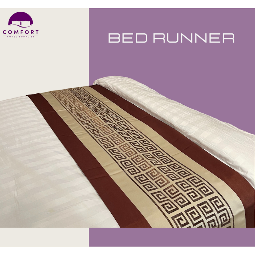 Comfort Hotel Supplies Standard Bed Runner Hotel Decorative Linens Shopee Philippines