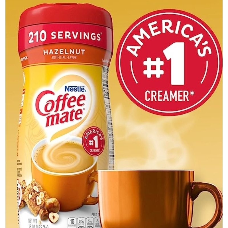 Nestle CoffeeMate Hazelnut Powder Creamer 425.2 g Shopee Philippines