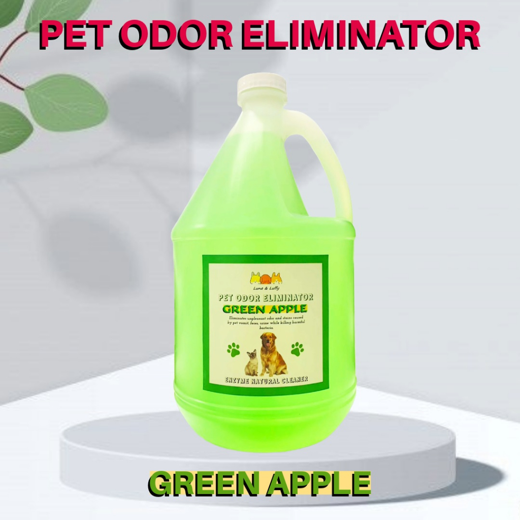 1 G Pet Odor Eliminator Enzyme disinfectant Dog and Cat Poop & Pee Deodorizer/Disinfectant