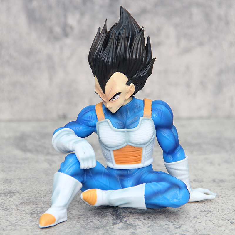 Little akiba Anime Dragon ball z vegeta figure model toy with box ...