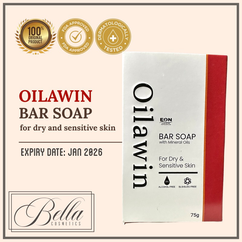 Oilawin Bar Soap for dry and sensitive skin (100 Original) Shopee