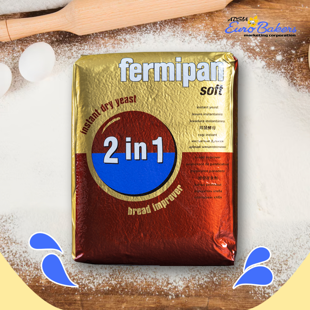 Fermipan Soft 2in1 Instant Dry Yeast + Bread Improver | Shopee Philippines