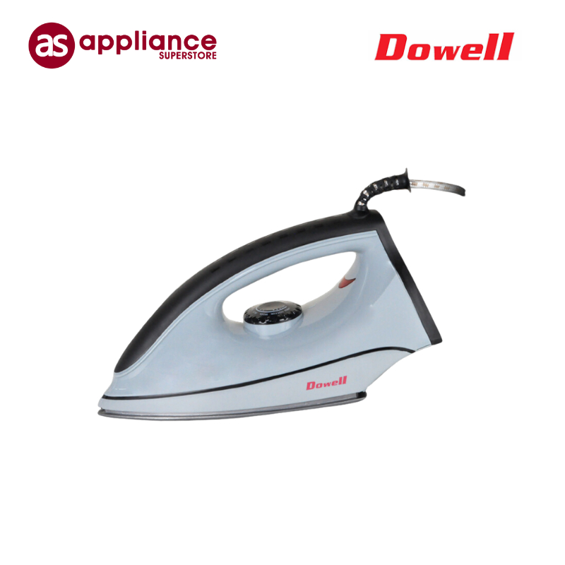 Dowell NonStick Soleplate Lightweight Flat Dry Iron for Clothes Model
