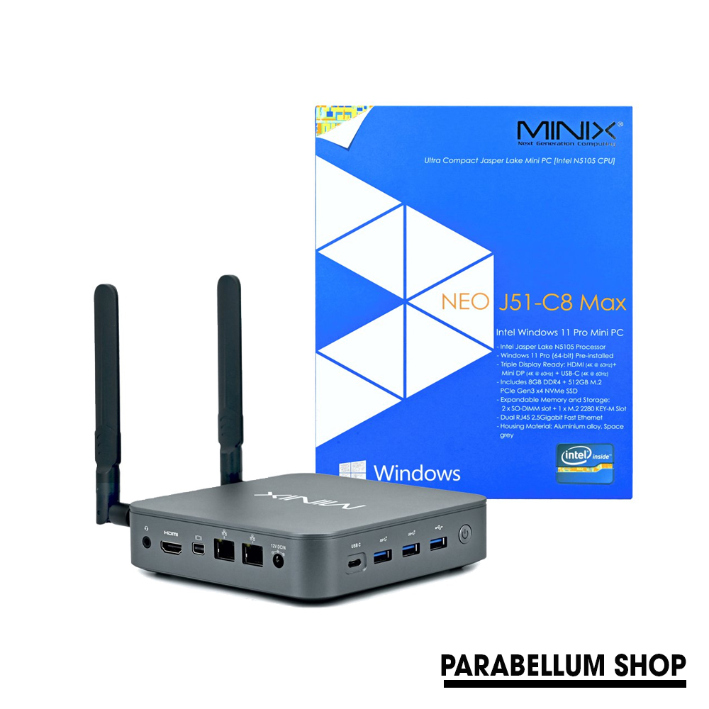 BRAND NEW!!!! MINIX NEO J51-C8 MAX Intel WINDOWS 11 PRO MINI PC ...