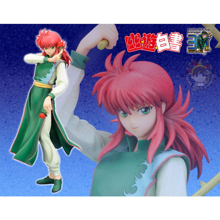 Kotobukiya Artfx J Kurama (dennis) - Yu Yu Hakusho (ghost Fighter 