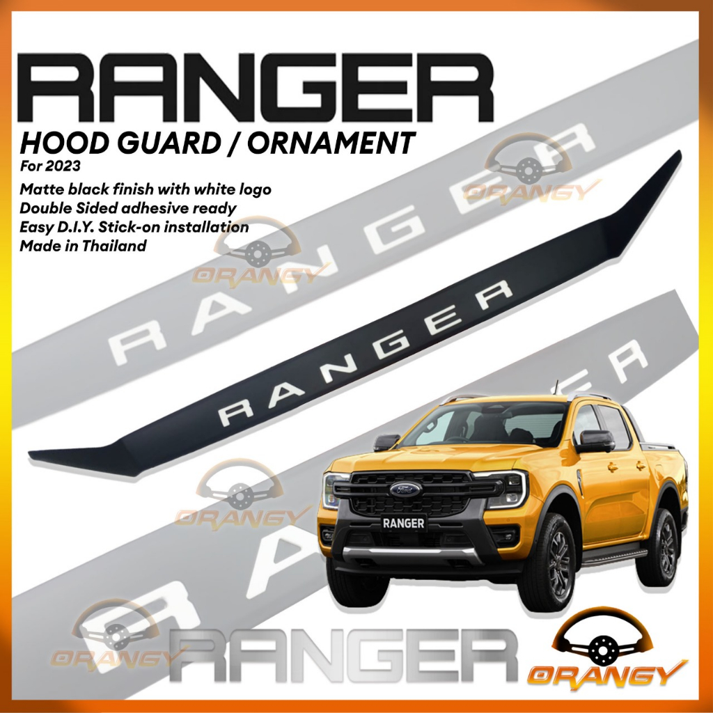 Ford Next-Gen Ranger 2023 to 2024 OEM Hood End / Hood Lip / Hood Guard ...