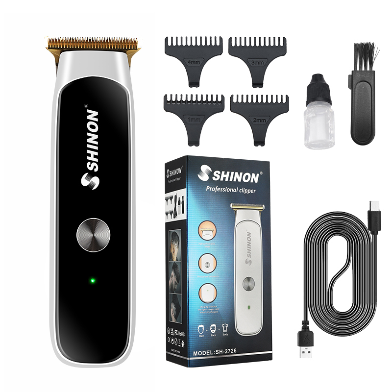 Professional Electric Hair Clipper Zero Gap Titanium Blade Hair Trimmer