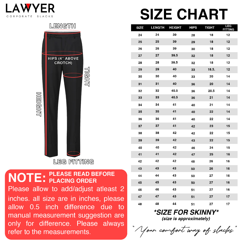CHARCOAL LAWYER SLACKS 100% PREMIUM QUALITY SLACKS | Shopee Philippines