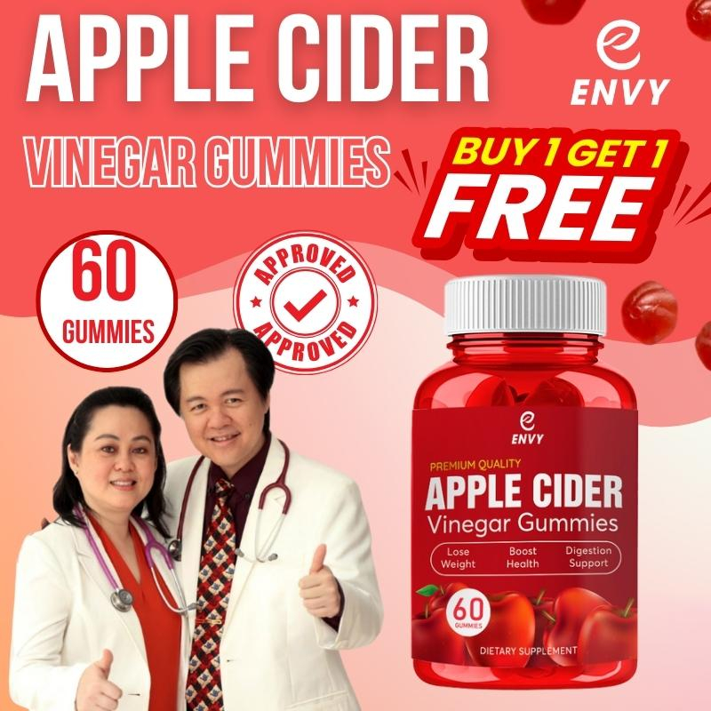 Envy Apple Cider Vinegar Gummies Original Tokyo Slimming Vitamin Nutrition Supplement Shopee 9619