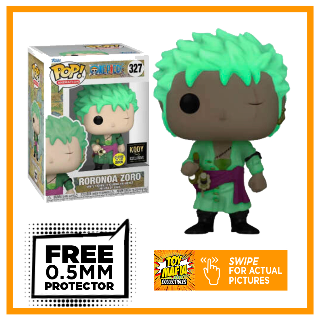 Roronoa Zoro (Glow in the Dark) - One Piece Funko Pop! Kody Trading ...