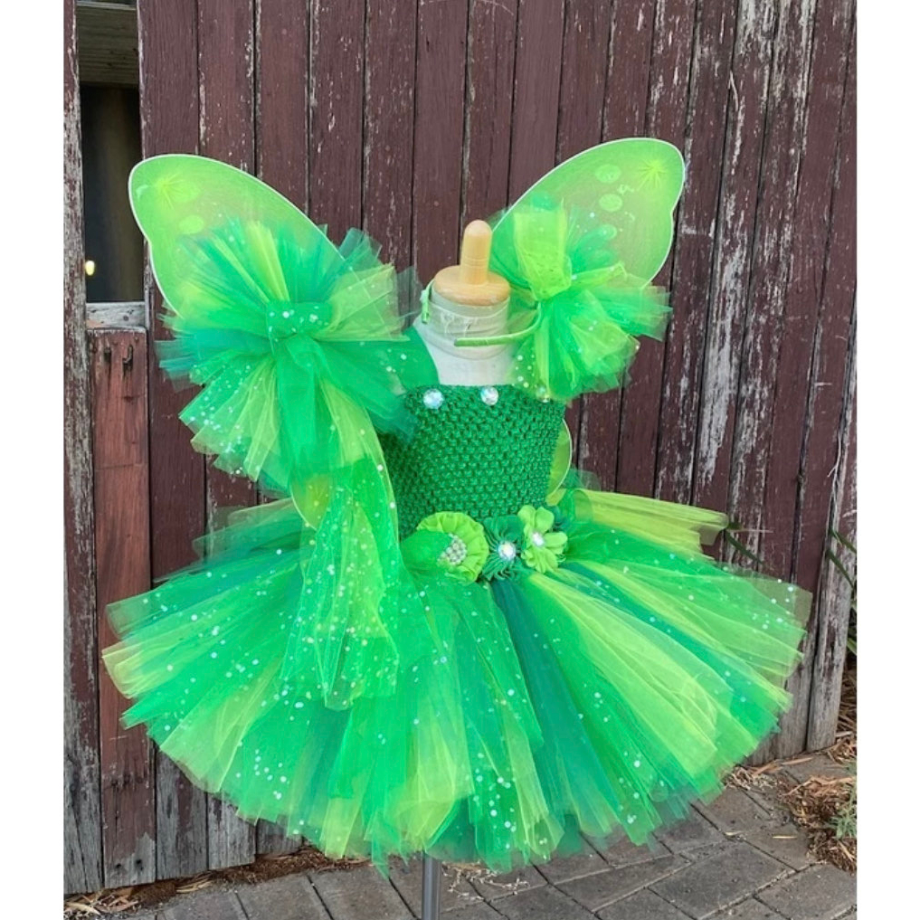 Baby 2024 tinkerbell costume