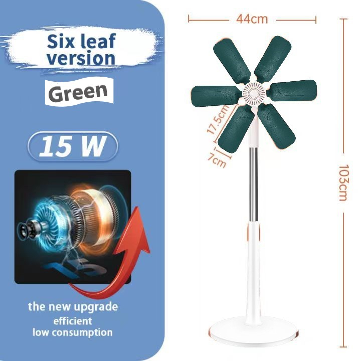 electric fan motor stand fan motor with 6 blades change for clip fan