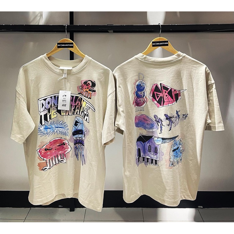 DBTK x H&M x Garapata “ T-Shirts “ Oversized fit | GV CLOSET : On-hand ...