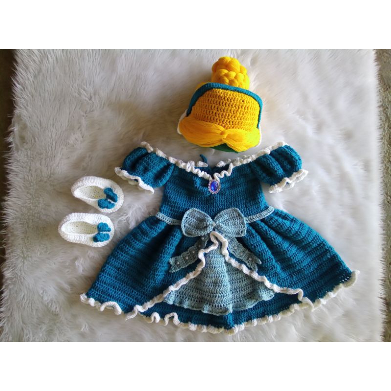 Cinderella crochet costume | Shopee Philippines
