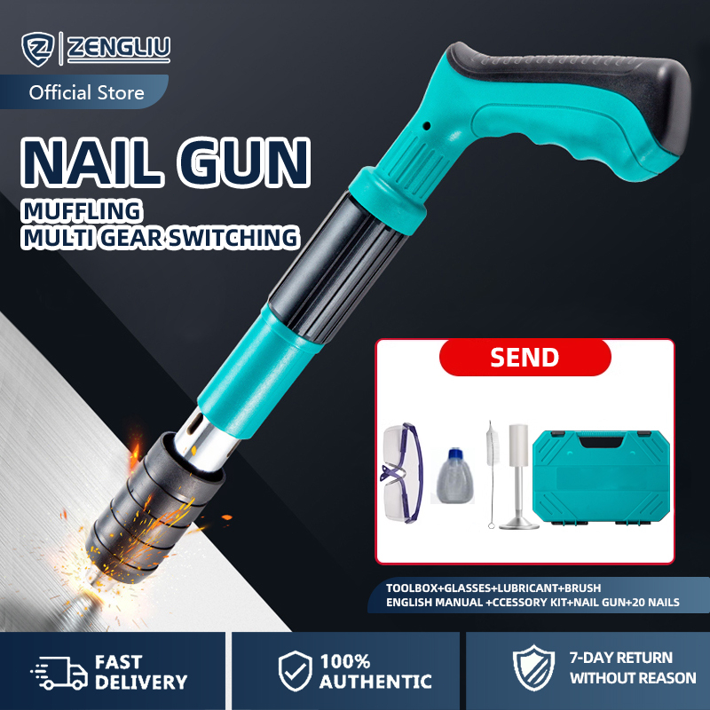 Nail Puncher Gun Nail Guns Concrete Steel Wall Anchor Wire Slotting ...