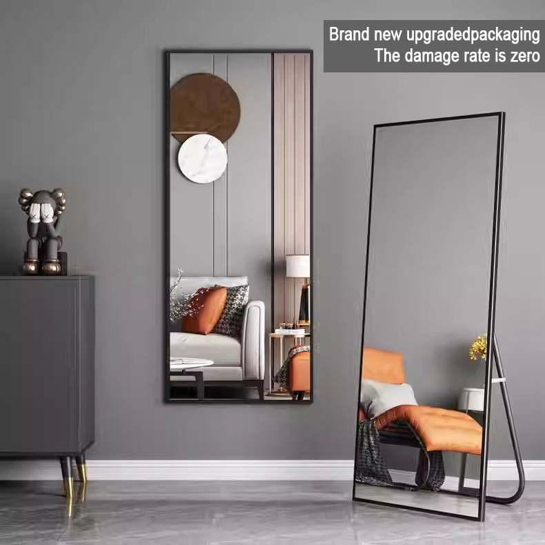 HD mirror wall full body mirror 155/150/120CM whole body mirror stand